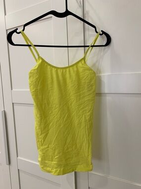 Coton Colors Yellow Slim Spaghetti-Strap Camisole